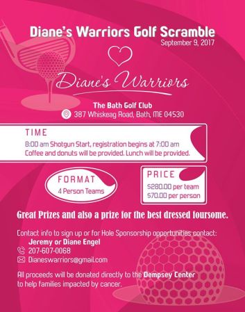 2017 golf scramble benefit info