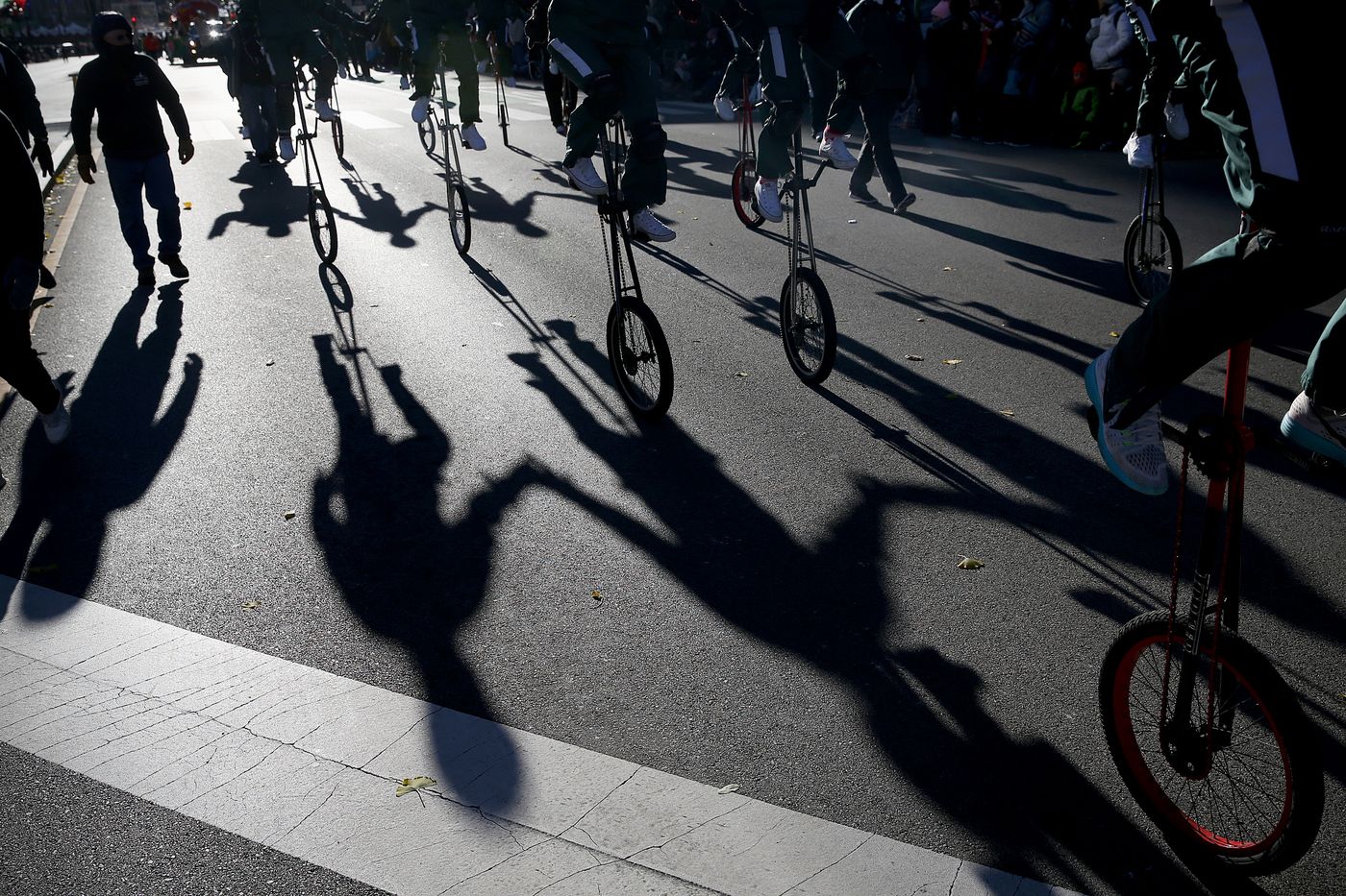 parade shadow shot